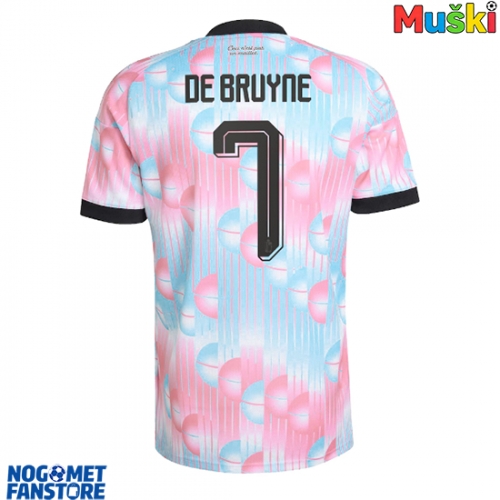 Belgija Kevin De Bruyne #7 Gostujuci Dres SP 2026 Kratak Rukav
